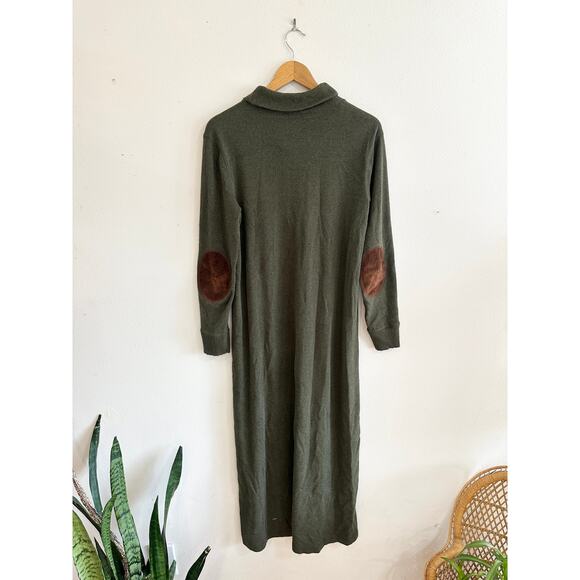 Lauren Ralph Lauren 100% Cotton Midi Dress size L - Picture 2 of 8